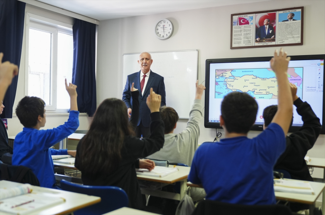 Father, daughter, son, and daughter-in-law work at the same school