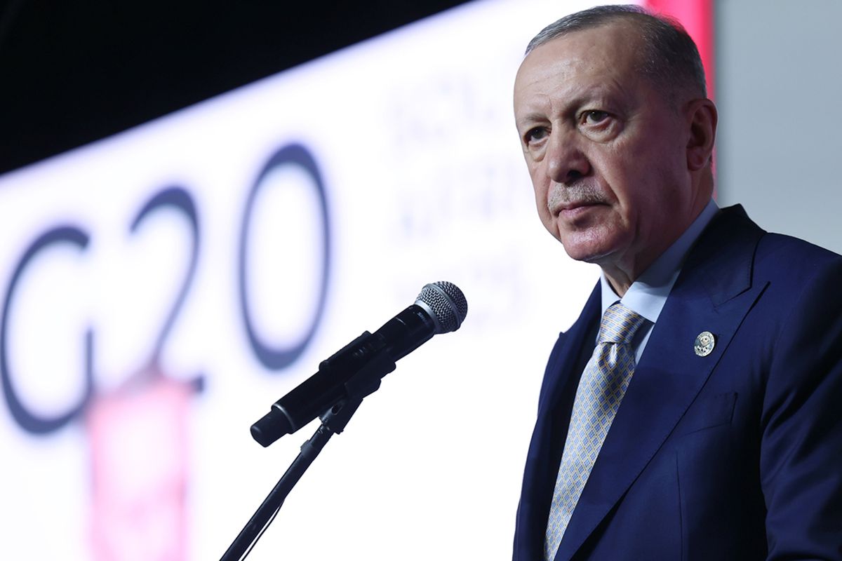 Erdoğan G20 Zirvesi kapanış oturumunda konuştu: Filistin devleti kurulmadan küresel barış sağlanamaz