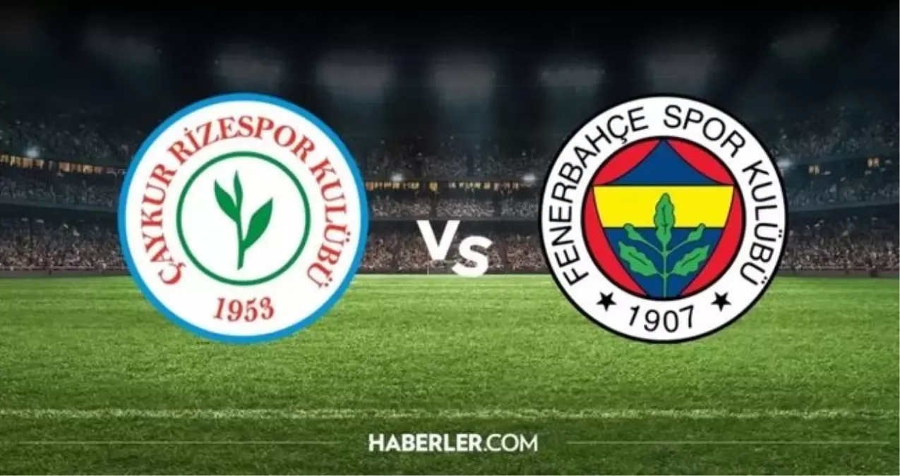 Fenerbahçe maçı hangi kanalda? Fenerbahçe Rizespor maçını hangi kanal veriyor, nerede izlenir?