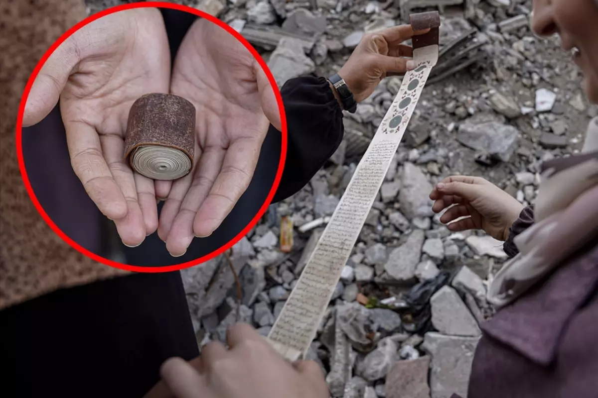 Gazze'de enkaz altında kalan Osmanlı eserleri aranıyor