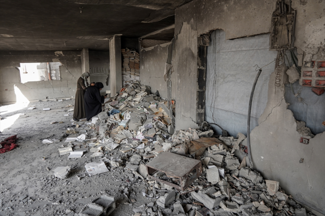 Collection of treasures found in the rubble of Gaza
