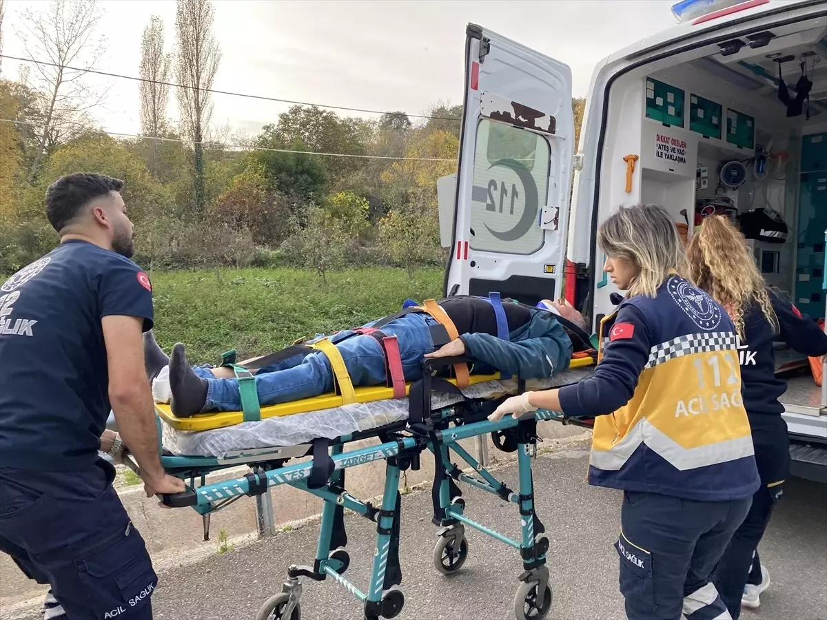 Sinop'ta Motosiklet Kazası: Bir Yaralı