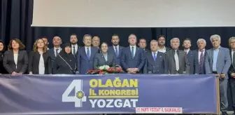 İYİ Parti Yozgat İl Başkanlığının 4. Olağan Kongresi Gerçekleşti