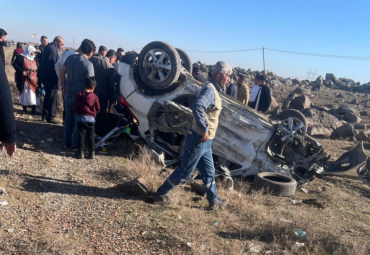 İdil'de Kafa Kafaya Çarpışma: 7 Yaralı