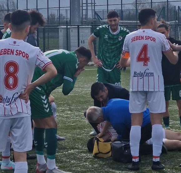 Scary moments on the green field! Player lost consciousness in an amateur match