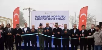 Malabadi Köprüsü Parkı ve Seyir Terası, Batman'da Hizmete Açıldı