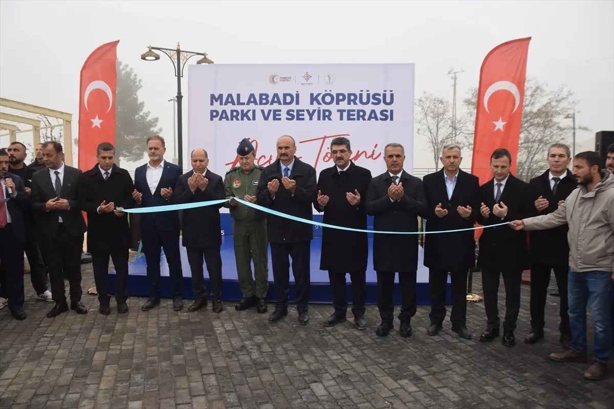 Malabadi Köprüsü Parkı ve Seyir Terası, Batman'da Hizmete Açıldı