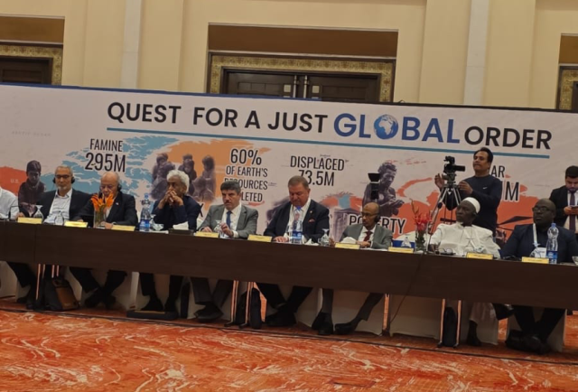 Erbakan's 8-minute speech made a significant impact at the conference in Pakistan