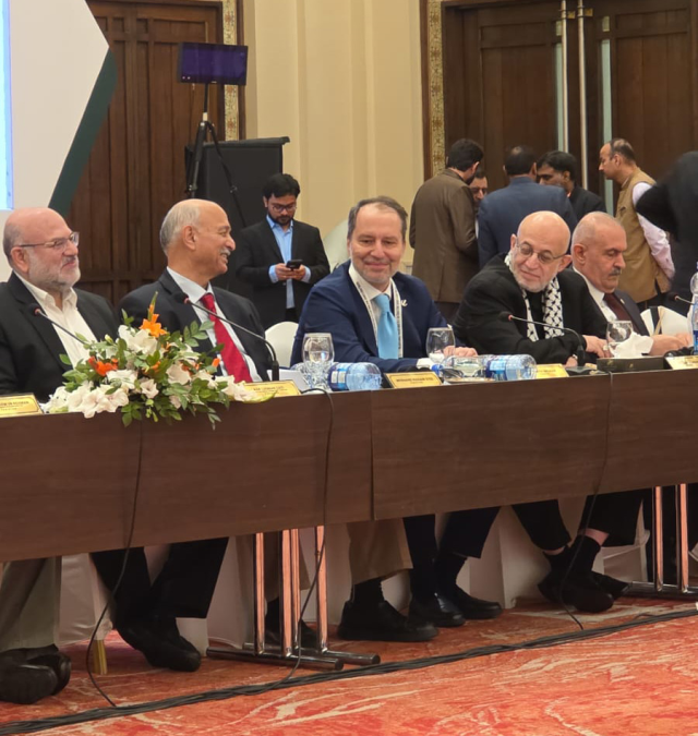 Erbakan's 8-minute speech made a significant impact at the conference in Pakistan