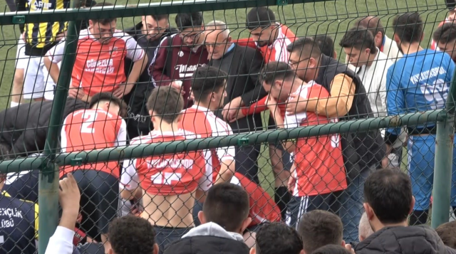 Referee's life-saving intervention during the match