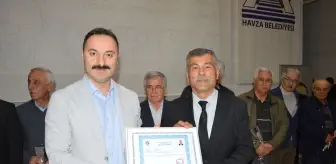 Havza'da 24 Kasım Öğretmenler Günü kutlandı