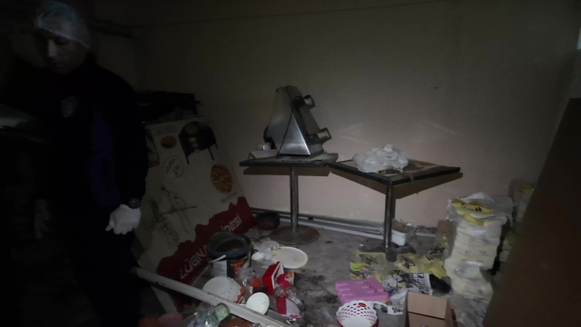 Disgusting images in the sweet factory: This place is filthy