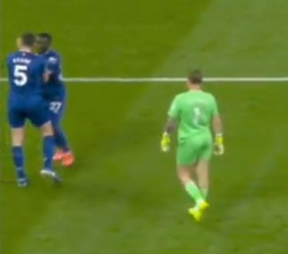 Slapped his teammate in a match watched by millions due to the argument he had