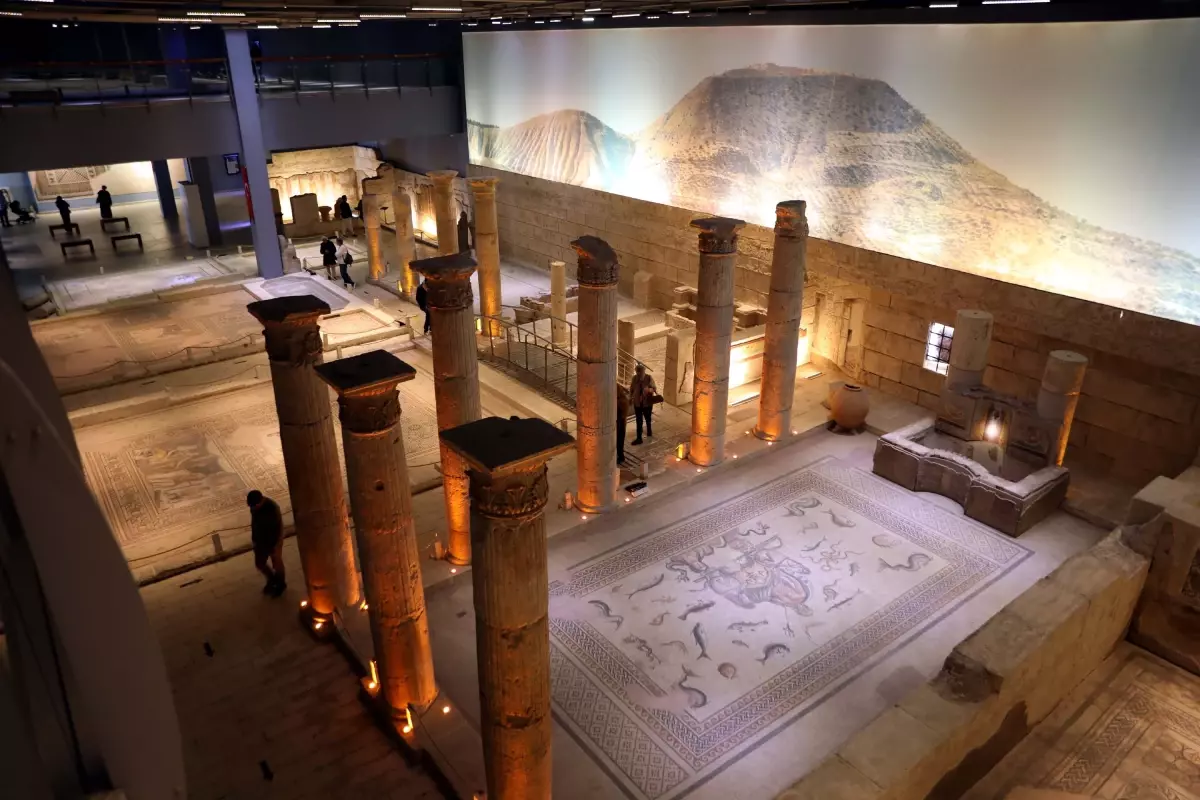 Gaziantep Zeugma Mozaik Müzesi'nde Ziyaretçi Rekoru