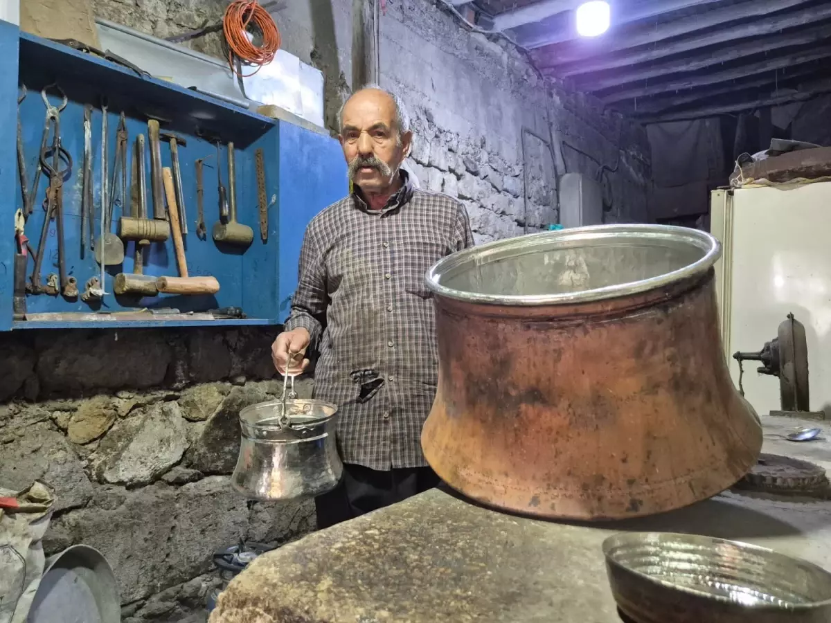 Son Kalay Ustası Mehmet Kaya: 'Zanaat Öldü'