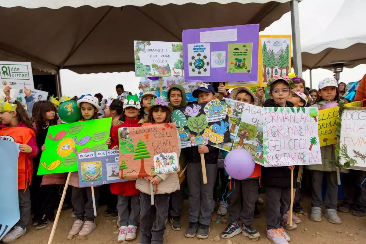 Niğde'de 30 Bin Fidan Toprakla Buluştu