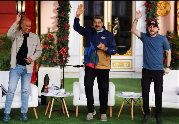 Maduro, designated a terrorist by the U.S., danced at the student rally