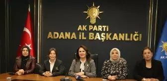 Adana ve Hatay'da AK Parti'den kadına yönelik şiddetle mücadele günü açıklaması