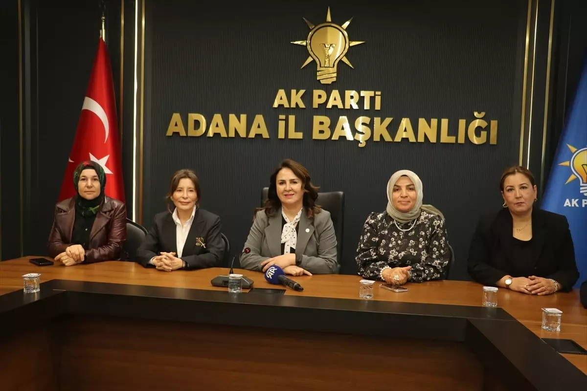 Adana ve Hatay'da AK Parti'den kadına yönelik şiddetle mücadele günü açıklaması
