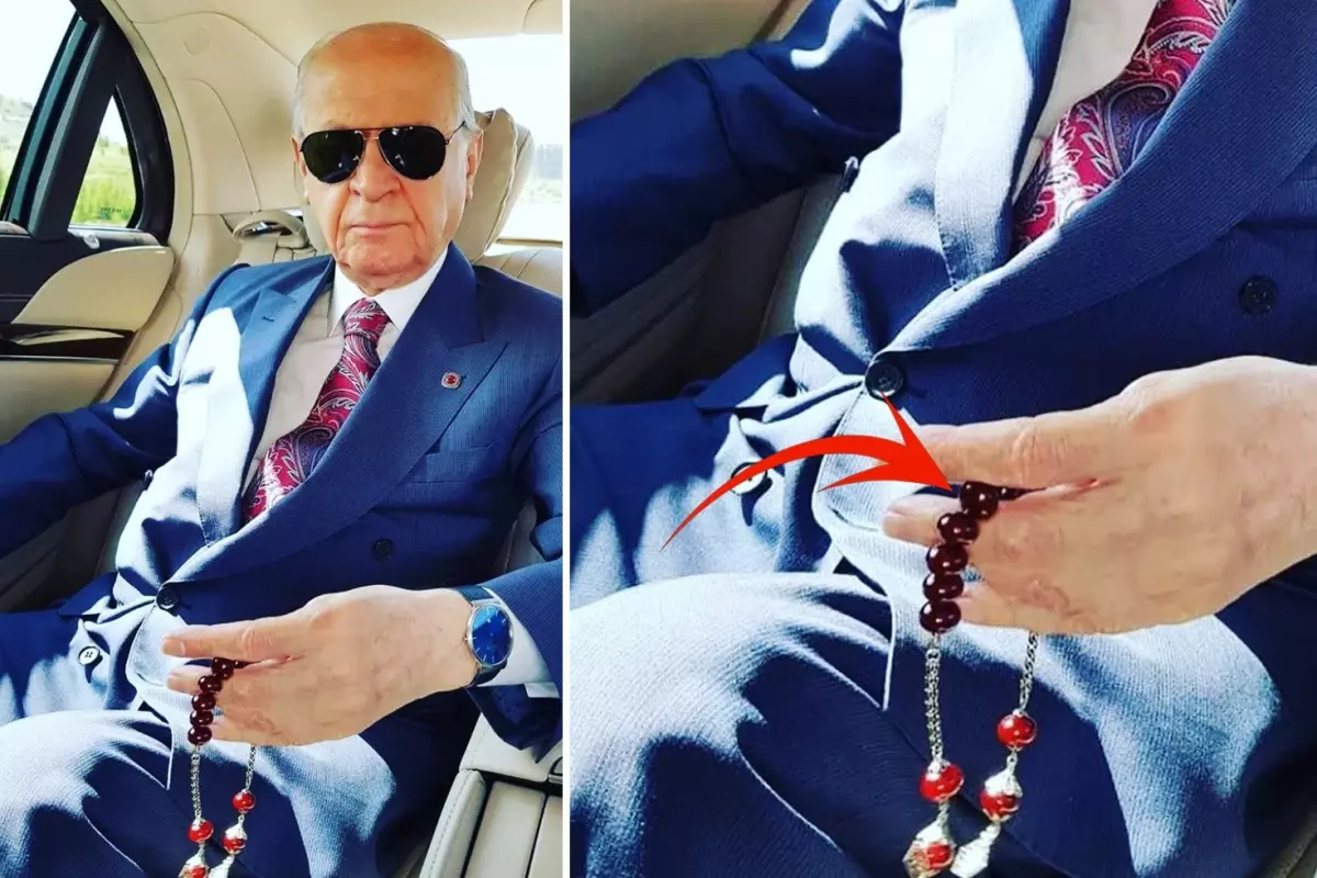 Bahçeli'nin elinden düşürmediği tespihin sırrı: Hızlı çekiyorsa...