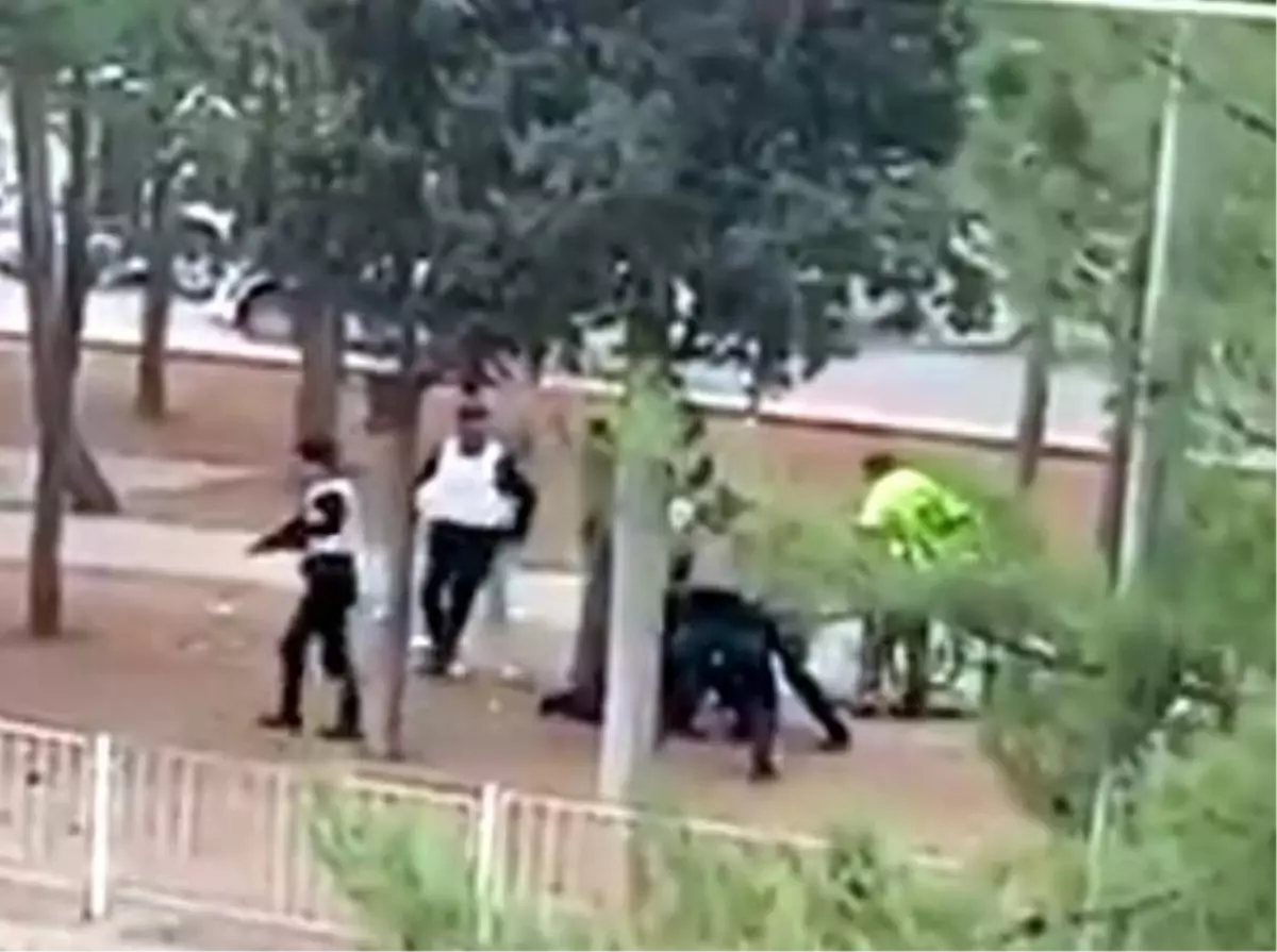 Gaziantep'te Boşanma Aşamasındaki Eşini Öldüren Zanlının Yakalanma Anı Kamerada