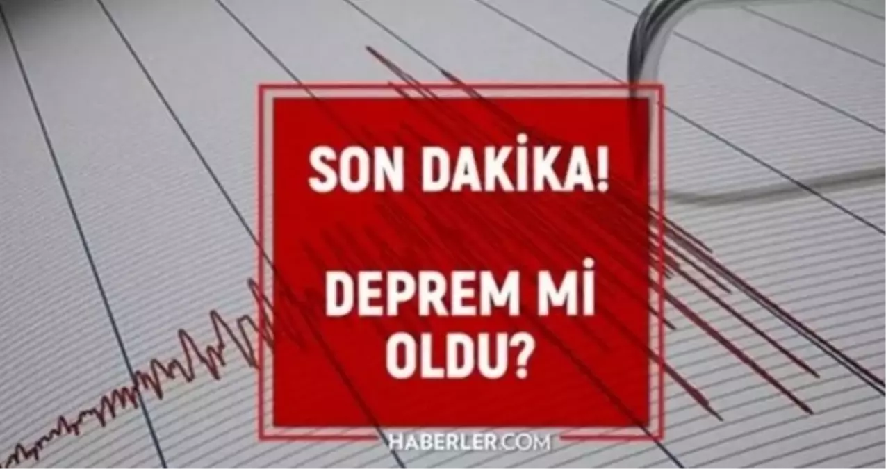 Bursa'da deprem mi oldu? SON DAKİKA! 25 Kasım Bursa'da az önce nerede deprem oldu?