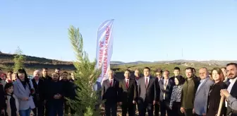 Bursa'da Kırgız Cumhuriyeti Bursa Fahri Konsolosu Bilal Tutuş adına hatıra ormanı oluşturuldu