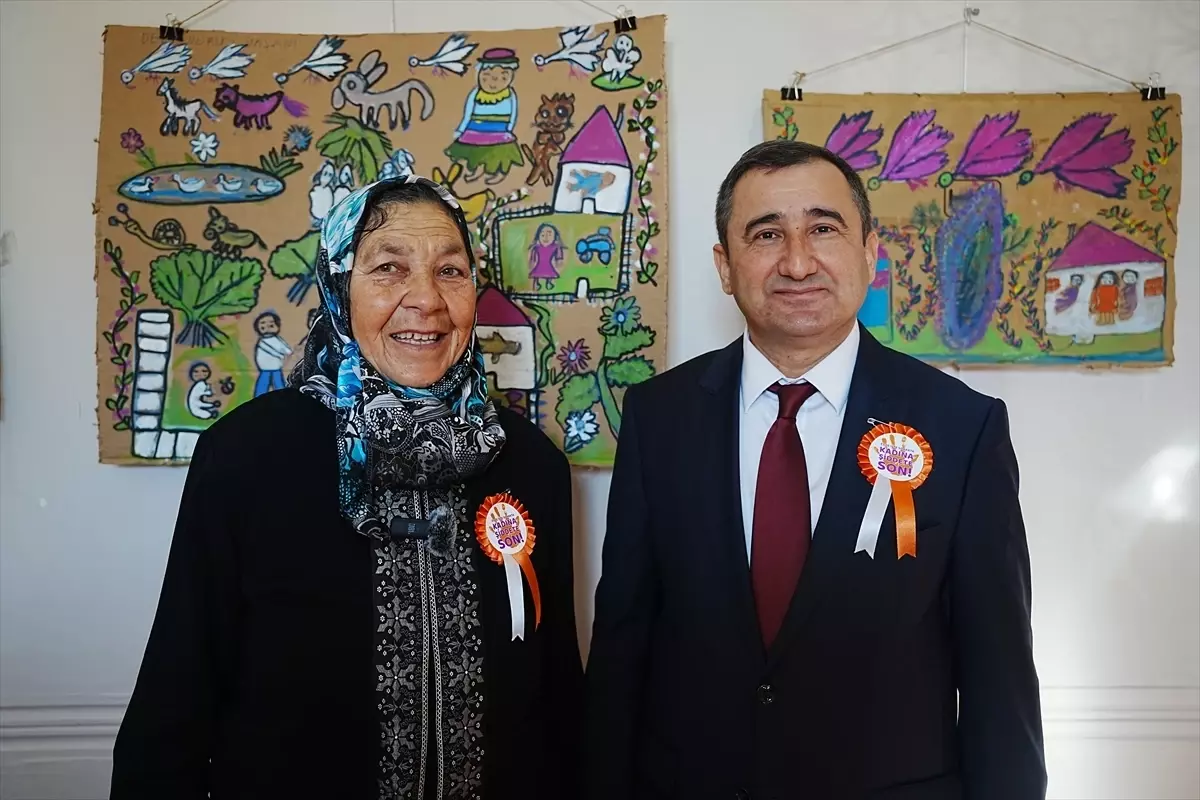 Köy Yaşamı ve Kadına Yönelik Şiddete Dikkat Çeken Sergi Açıldı