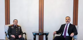Dışişleri Bakanı Fidan, Genelkurmay Başkanı Bayraktaroğlu'nu kabul etti