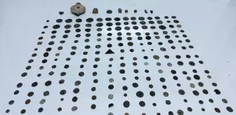 Gaziantep'te Tarihi Eser Operasyonu: 230 Parça Ele Geçirildi