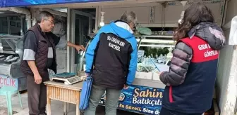 Gelibolu'da Balık Satışı Denetimleri Gerçekleştirildi