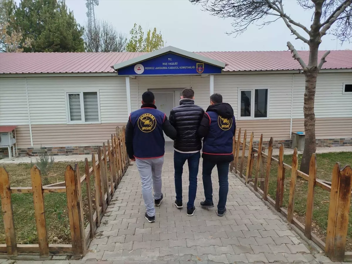 Muş'ta Aranan Hükümlü JASAT Ekiplerince Yakalandı