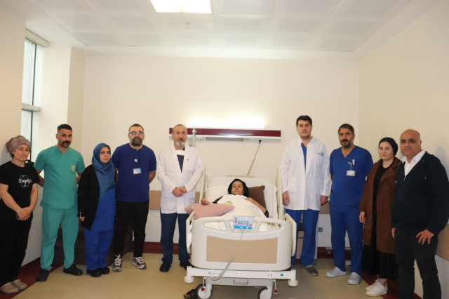 15 kilograms of tumor was removed from the patient's abdomen
