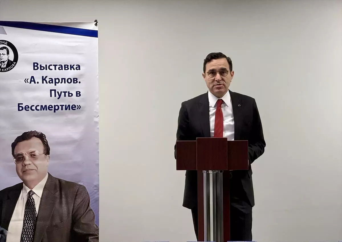 Rusya'nın eski Ankara Büyükelçisi Karlov, Moskova'da anıldı