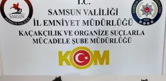 Samsun'da Ruhsatsız İki Tabanca Ele Geçirildi