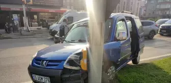 Samsun'da Trafik Kazası: 1 Yaralı