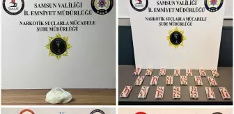 Samsun'da uyuşturucu operasyonu: 8 gözaltı