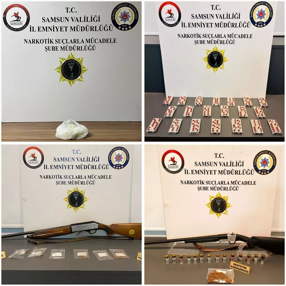 Samsun'da uyuşturucu operasyonu: 8 gözaltı