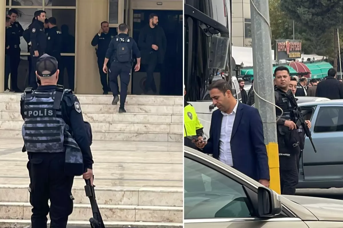 Şanlıurfa Adliyesi'nde patlama! Personel yaralandı