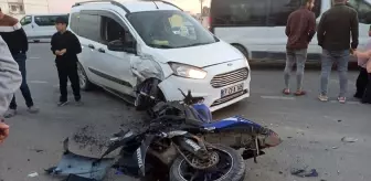 Silopi'de Trafik Kazası: 2 Yaralı