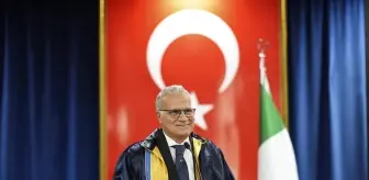 Yeditepe Üniversitesinden İtalya'nın Ankara Büyükelçisi Giorgio Marrapodi'ye fahri doktora unvanı