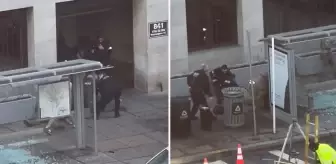 ABD'yi sarsan olaydan ilk görüntüler! Saldırgan böyle yakalandı