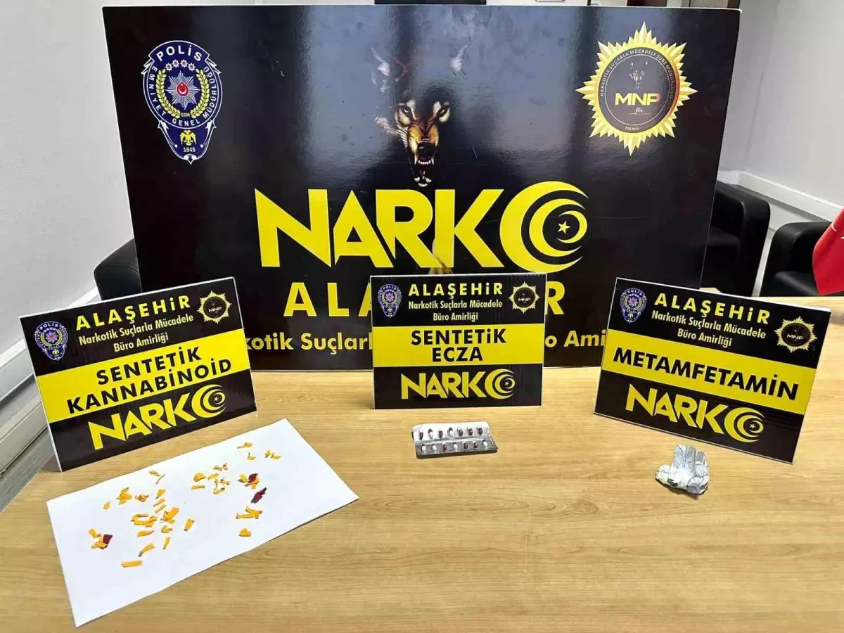 Manisa'da Uyuşturucu Ticareti Yapan Şüpheli Tutuklandı