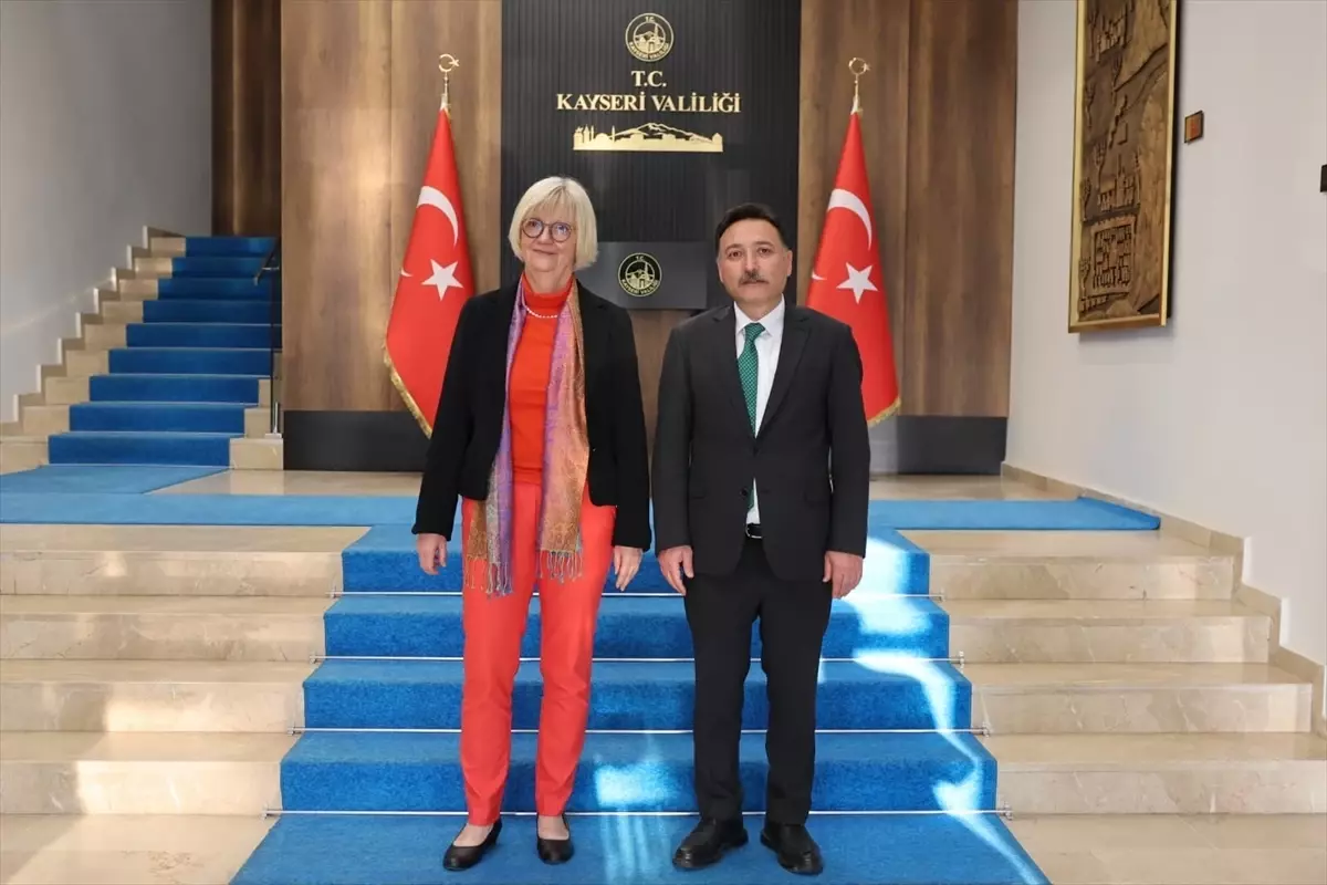 Almanya'nın Büyükelçisi Sorg, Kayseri'yi Ziyaret Etti