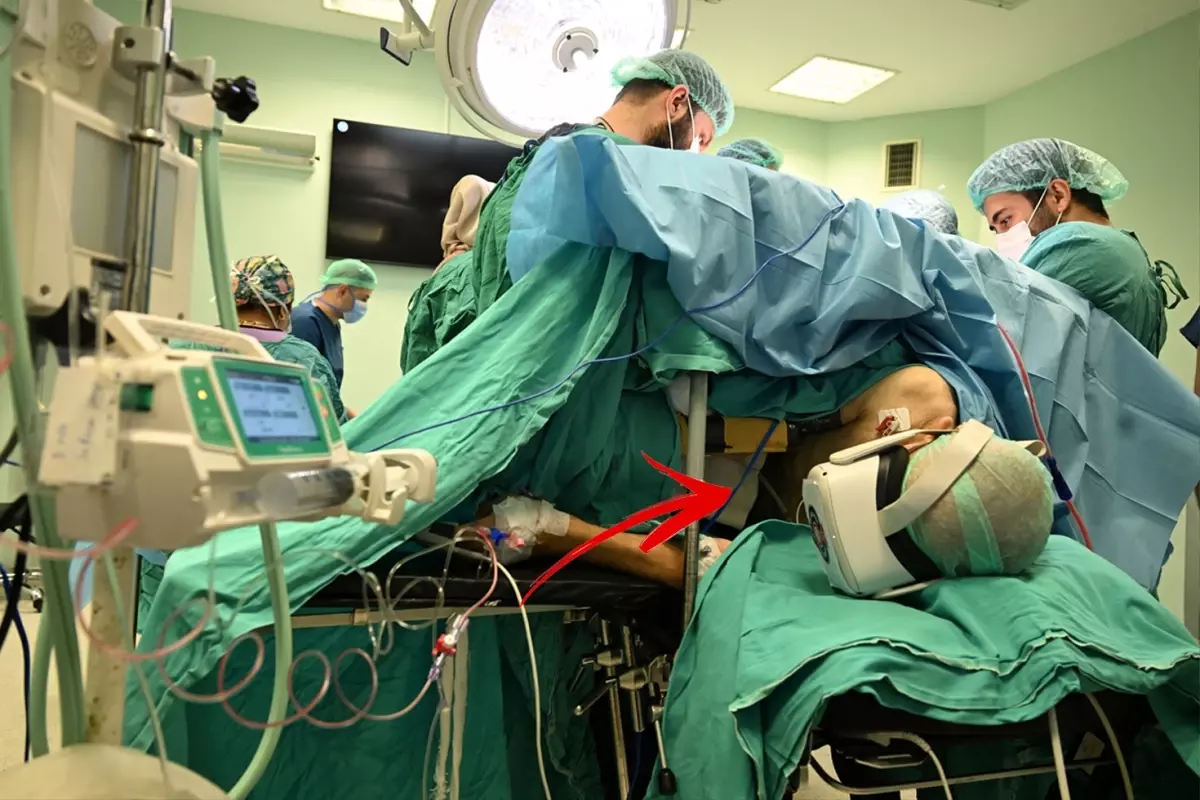 Ameliyat olurken İstanbul'u gezdi