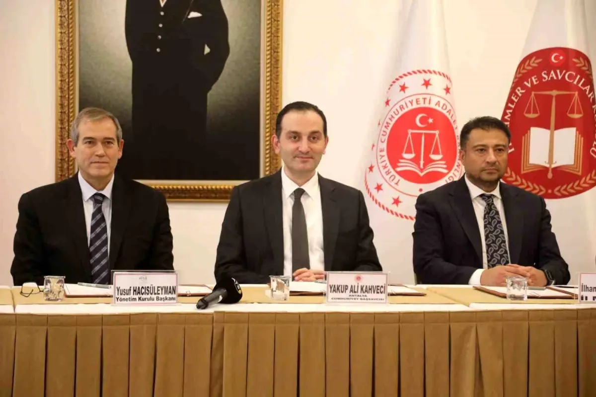 Antalya'da denetimli serbestlik kapsamındaki hükümlülerin istihdamı için işbirliği protokolü imzalandı