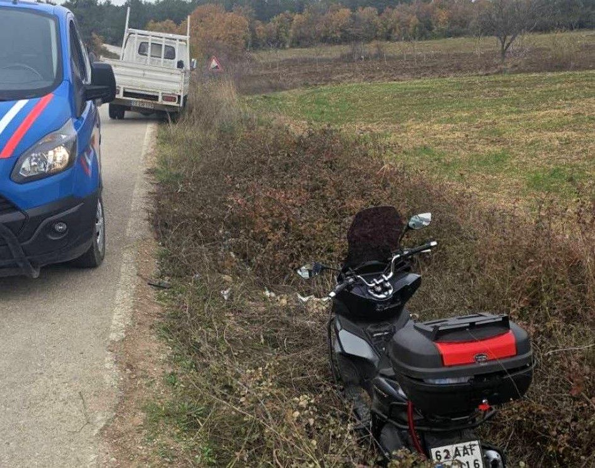 Bilecik'te Motosiklet Kazasında 2 Yaralı