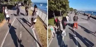 Bir de böyleleri çıktı! Çocuğa yaşlıya demediğini bırakmadı