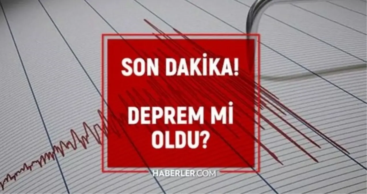 Bursa'da deprem mi oldu? SON DAKİKA! 26 Kasım Bursa'da az önce nerede deprem oldu?