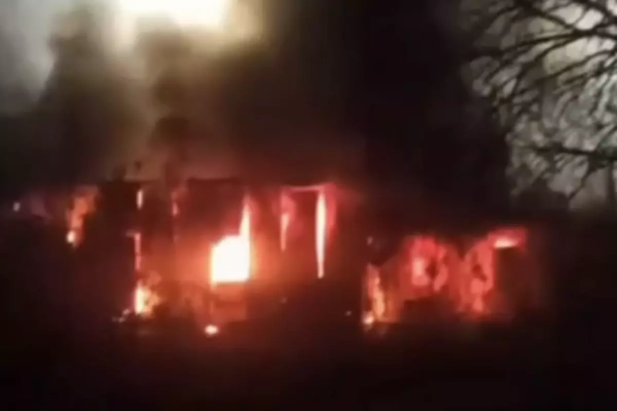 Bursa'da korkutan fabrika yangını